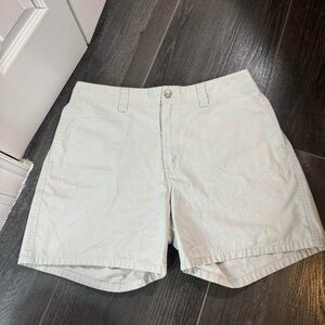 Levi's Light Beige Women's Bermuda Shorts